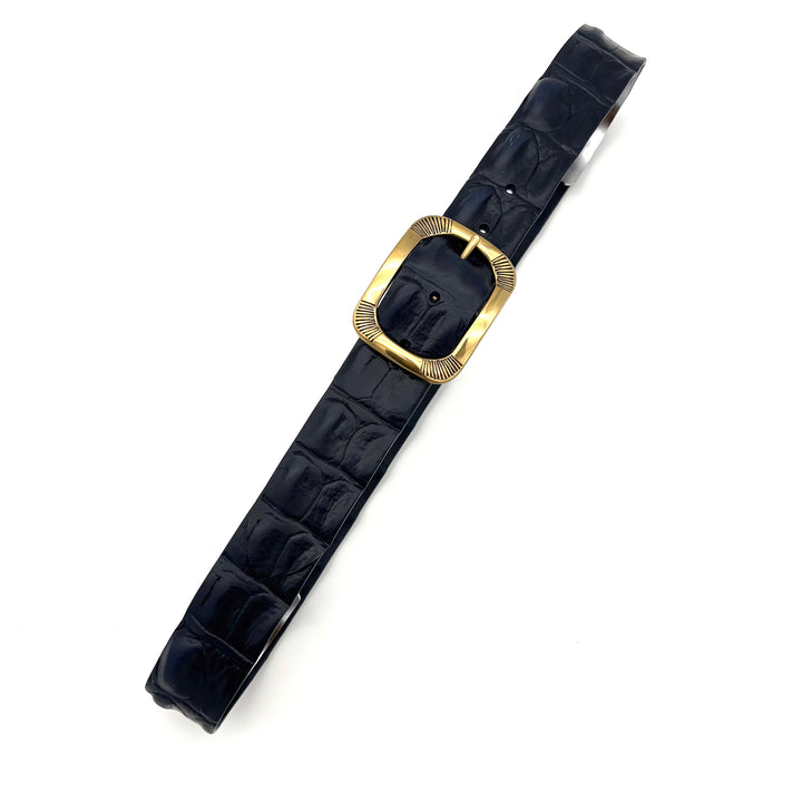 Neue Krokoprägung <br>40mm Wechselgürtel