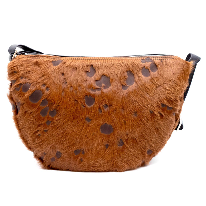 Beuteltasche  <br>Kuhfell