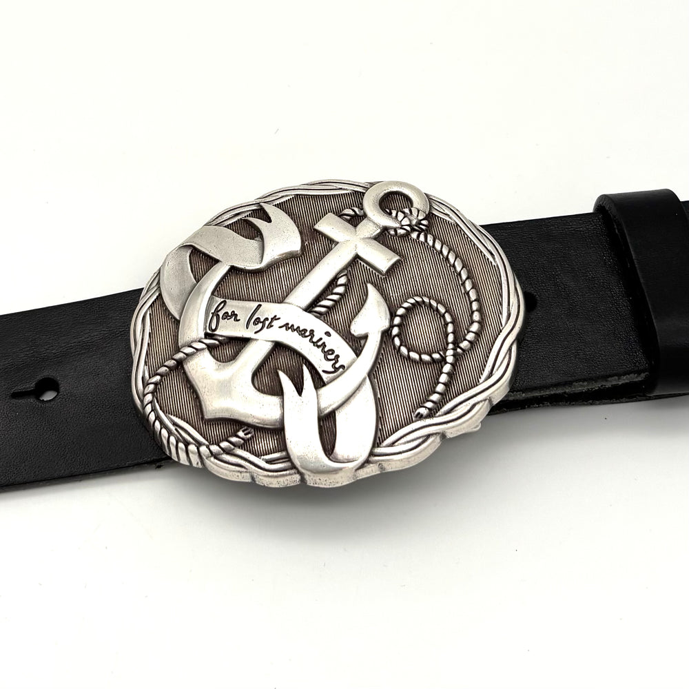 Anker Gürtelschließe 40mm mit matt glänzender Oberfläche