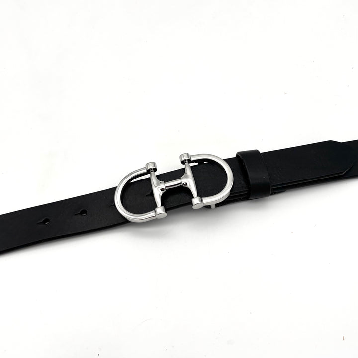 Detailansicht der Buckle 30 mm in Silber mit glänzender Oberfläche aus Zinkdruckguss