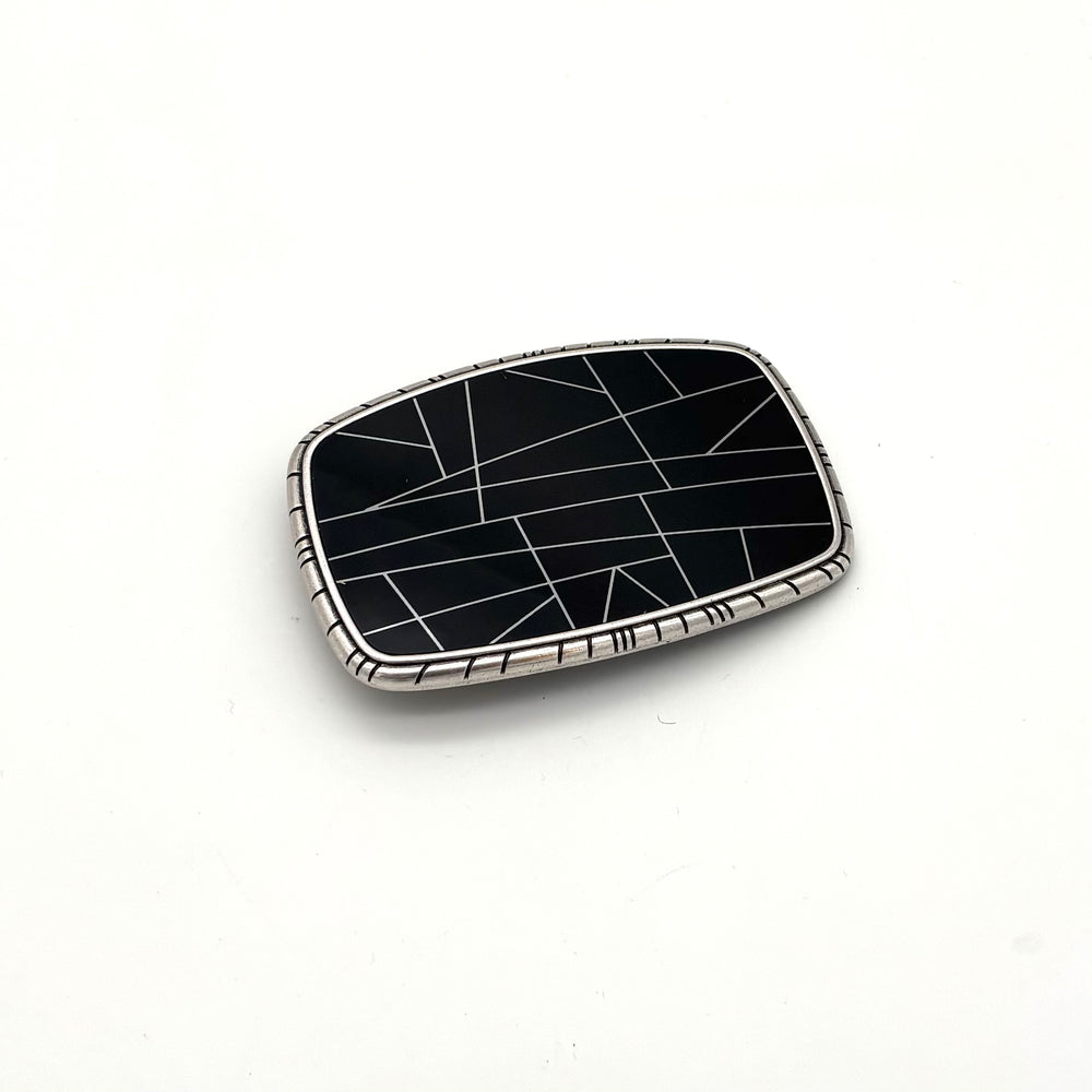 Buckle 40mm mit hochglänzender Fläche