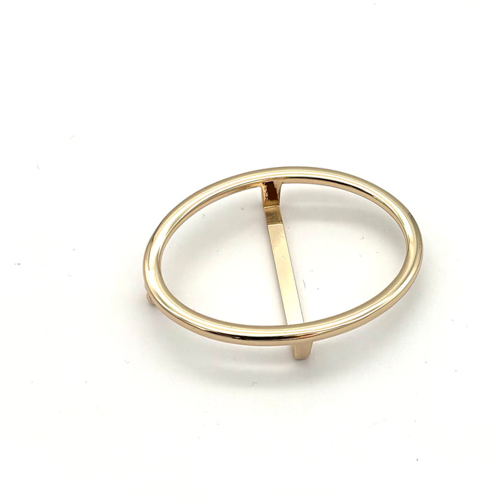 Buckle 40mm Gold ohne sichtbare Löcher