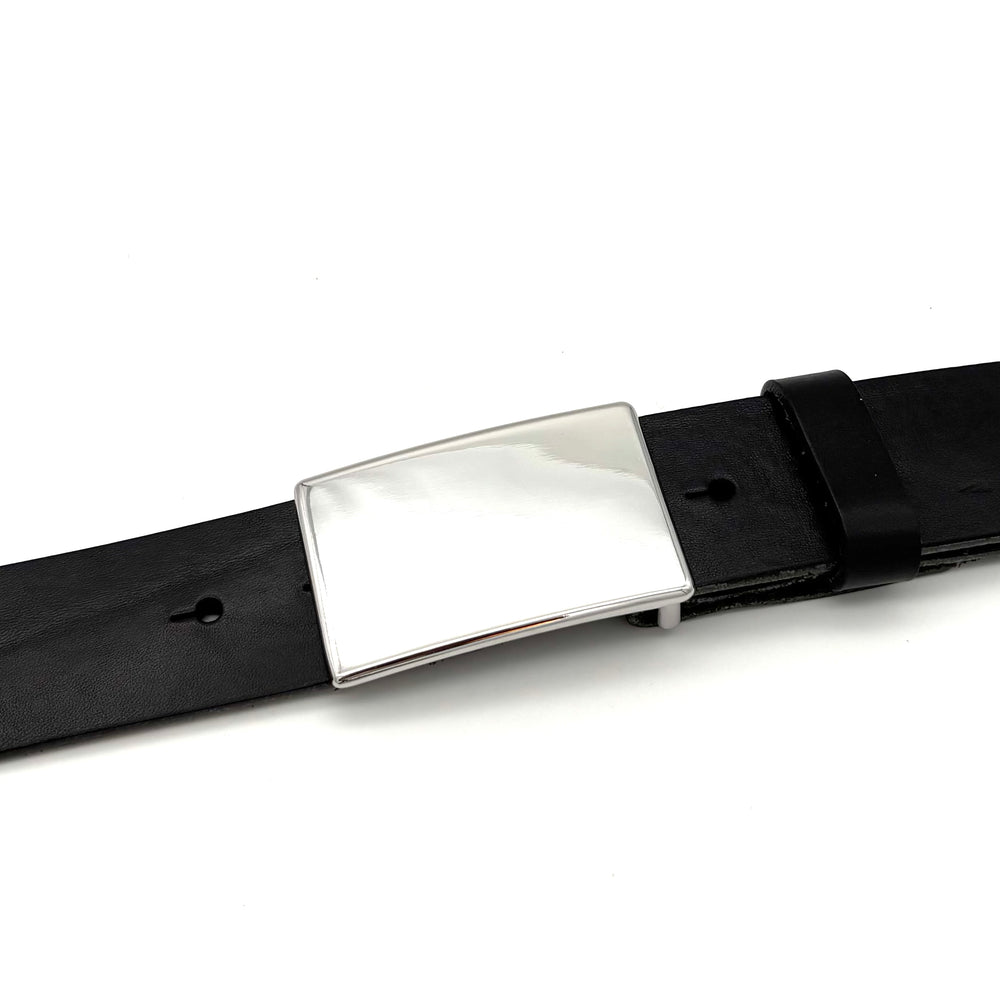 Detailansicht der Buckle 40 mm in Silber mit polierter Oberfläche