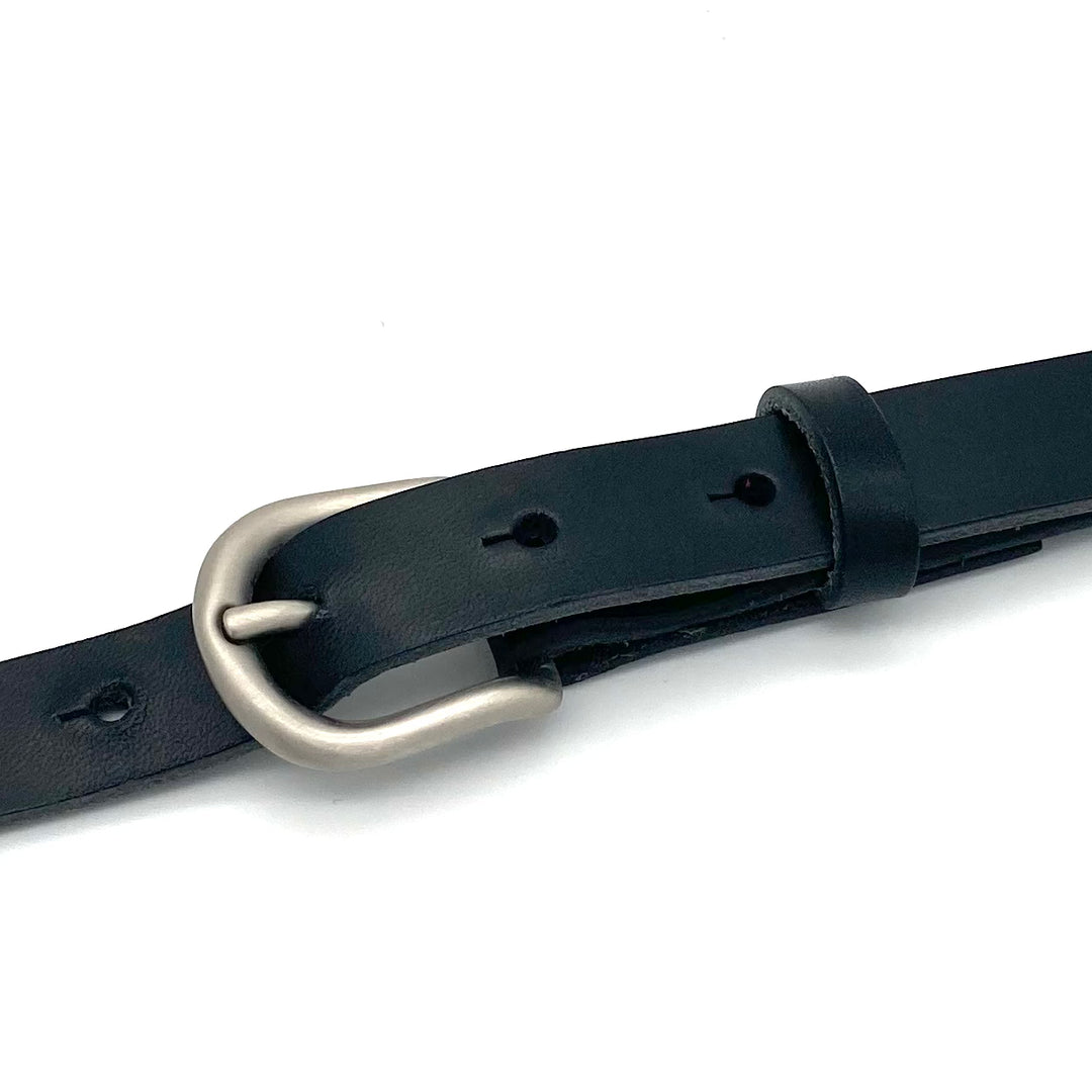 20mm Dornschließe in Edelstahl satiniert aus massivem Messing
