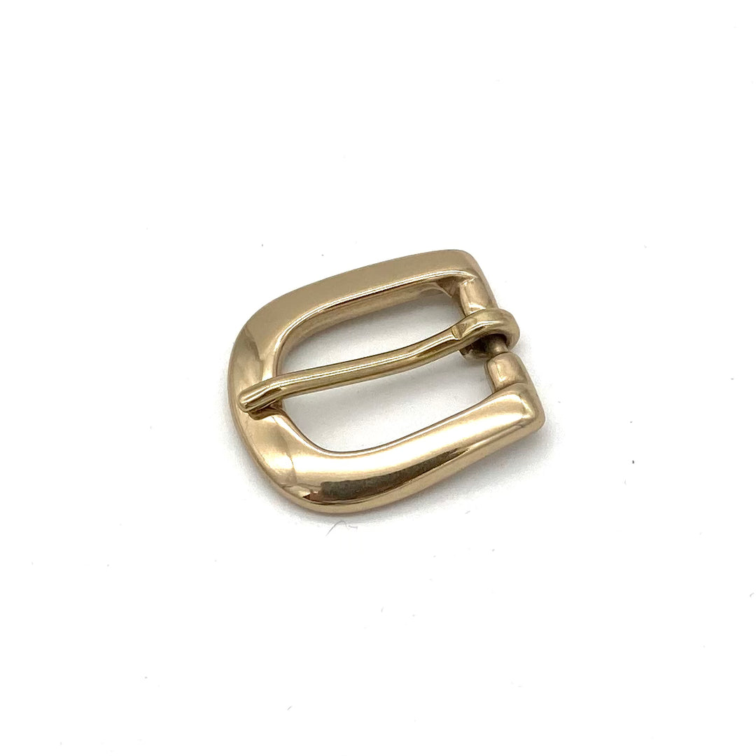 Dornschließe 20 mm Gold glänzend