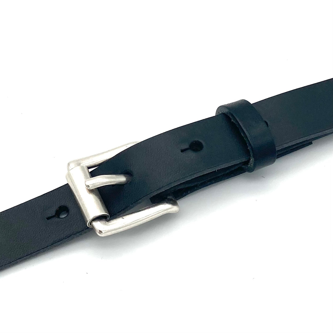 Dornschließe 20mm Silber matt mit Rollschließe