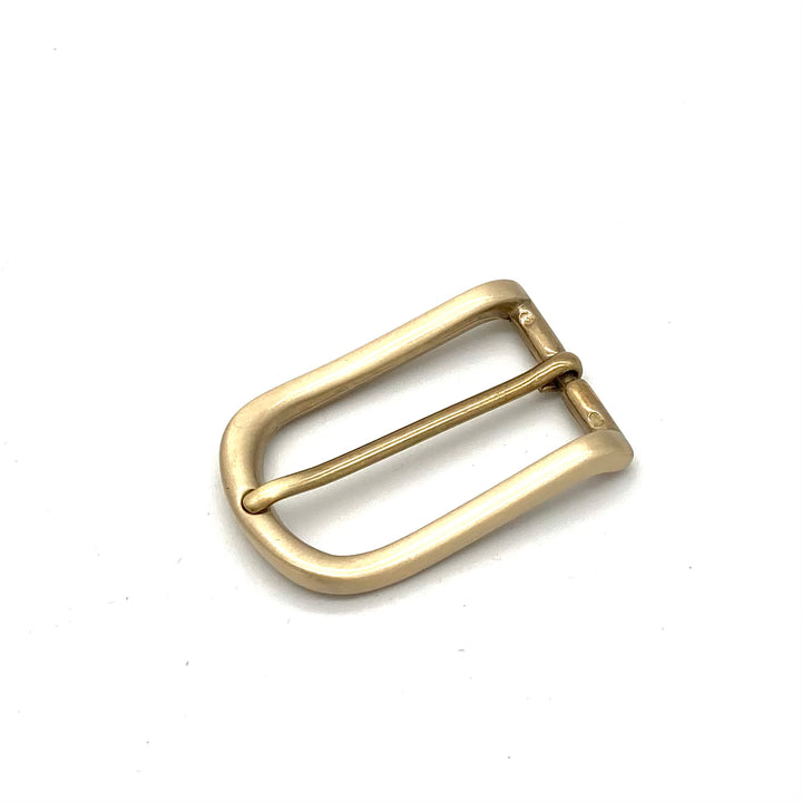 Dornschließe 30 mm Gold satiniert