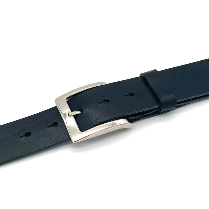 Dornschließe 40mm Edelstahl glänzend für Druckknopfgürtel