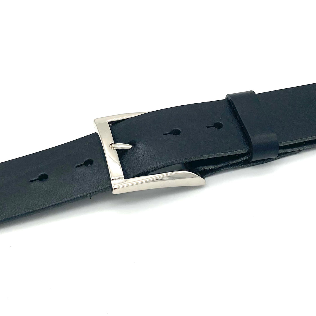 Polierte Edelstahl Wechselschließe 40mm für Gürtelriemen