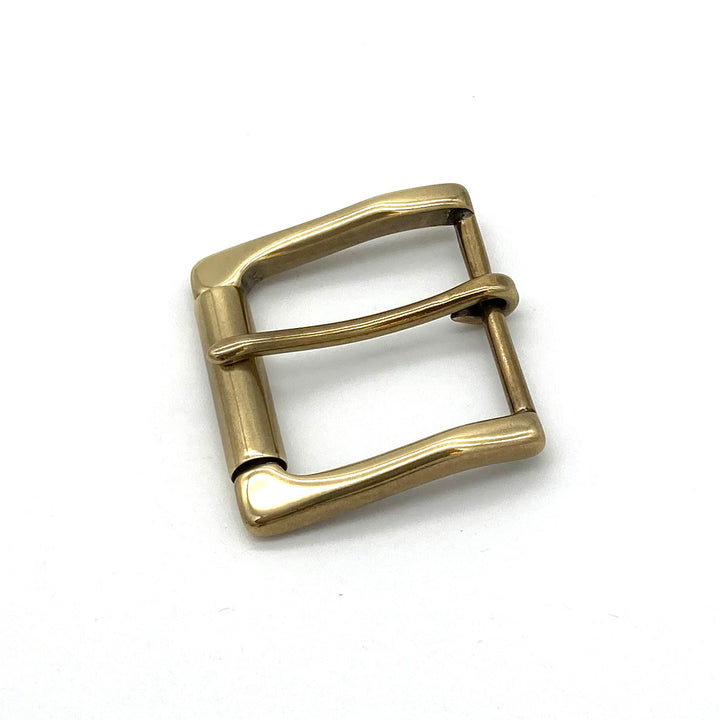 Dornschließe 40mm Gold glänzend für Druckknopfgürtel