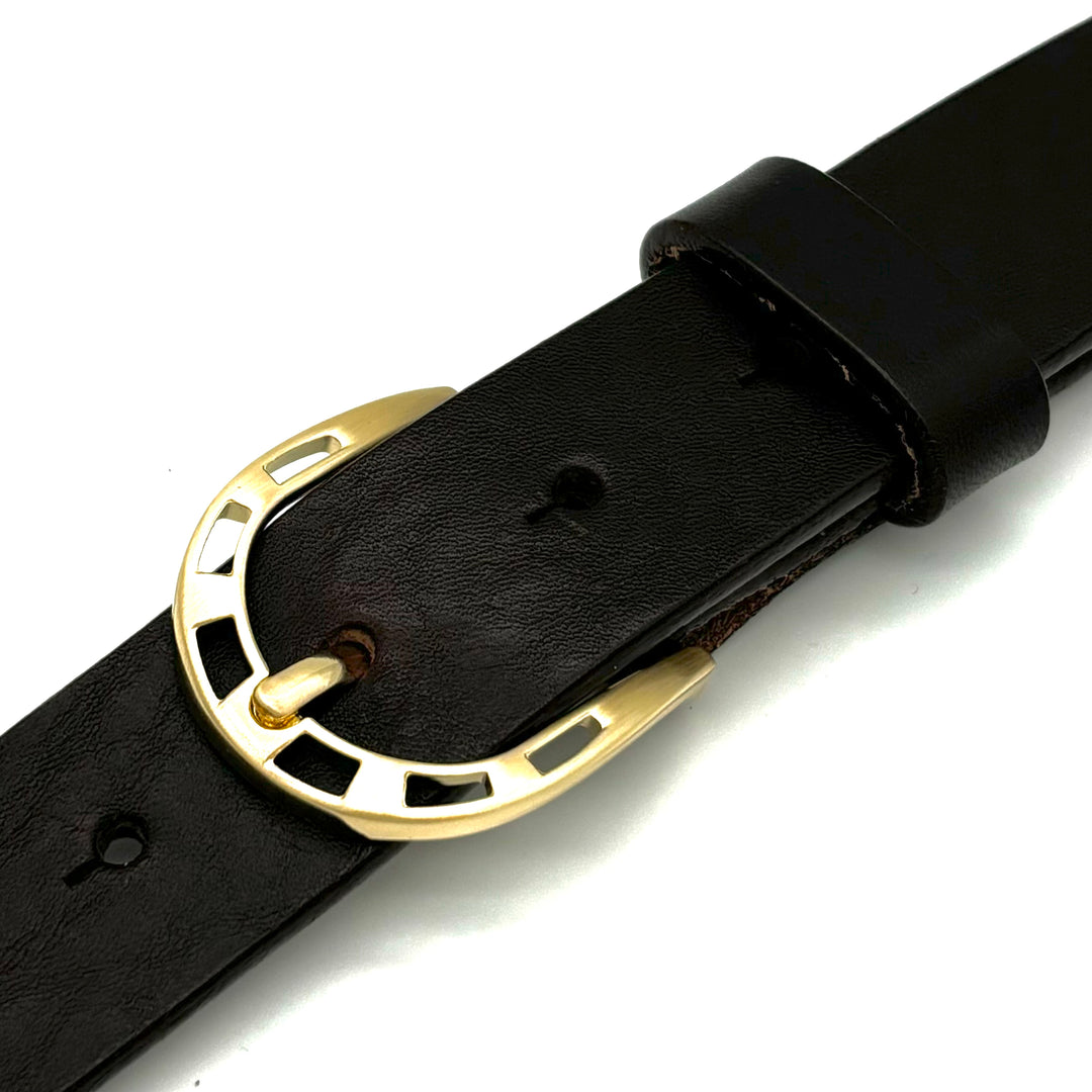 Dornschließe 40mm Gold poliert