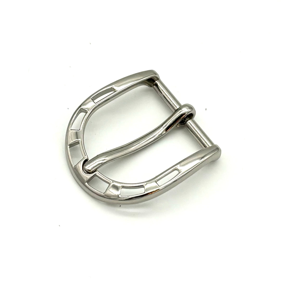 Dornschließe 40mm Nickel satiniert