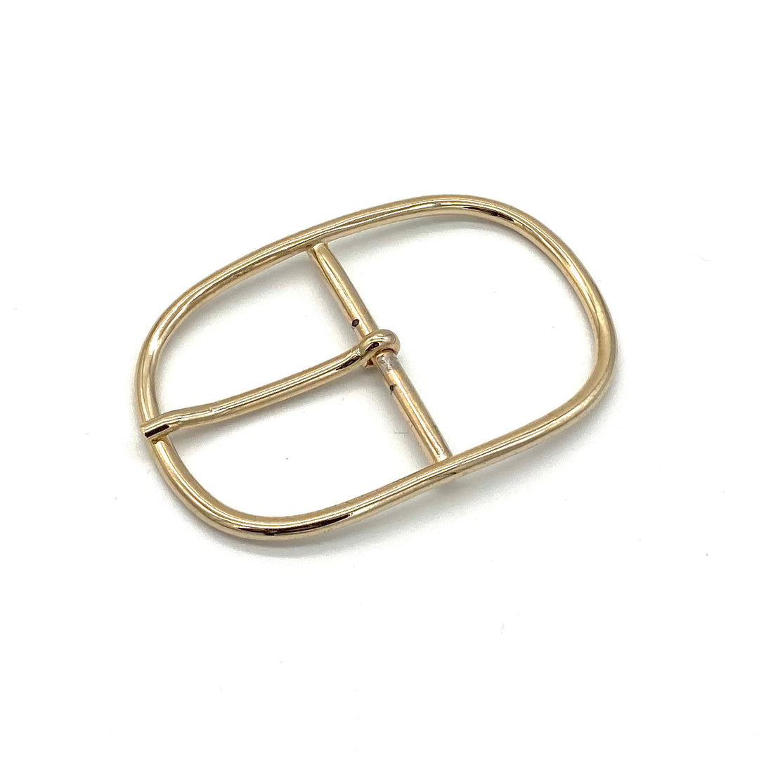 Dornschließe 50 mm Gold geschlossen