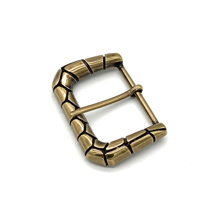 Dornschließe 50 mm Gold geschwärzt