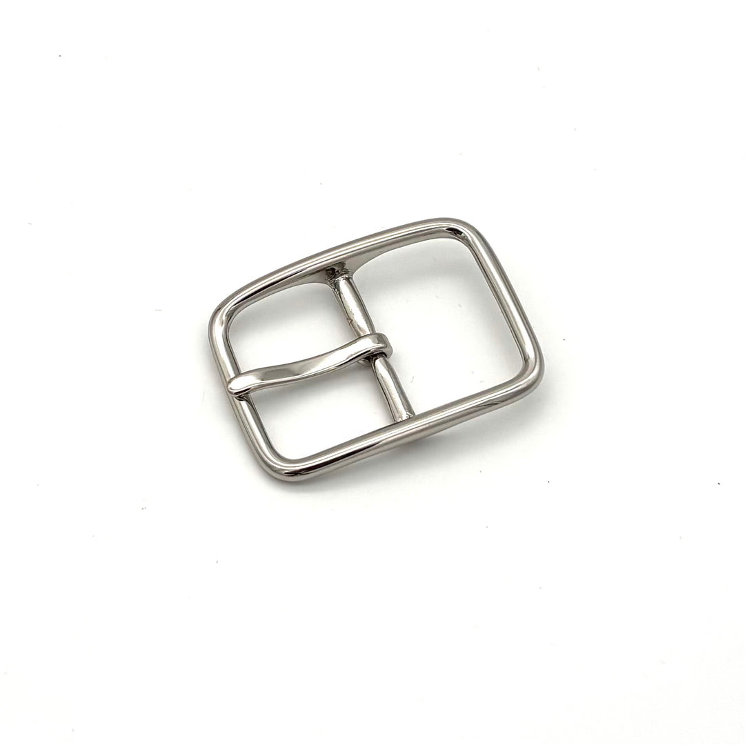 Dornschließe geschlossen 30mm in Nickel Edelstahloptik