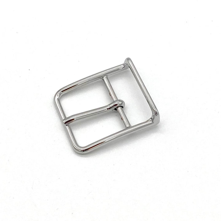 Geschlossene Dornschließe 30mm Silber
