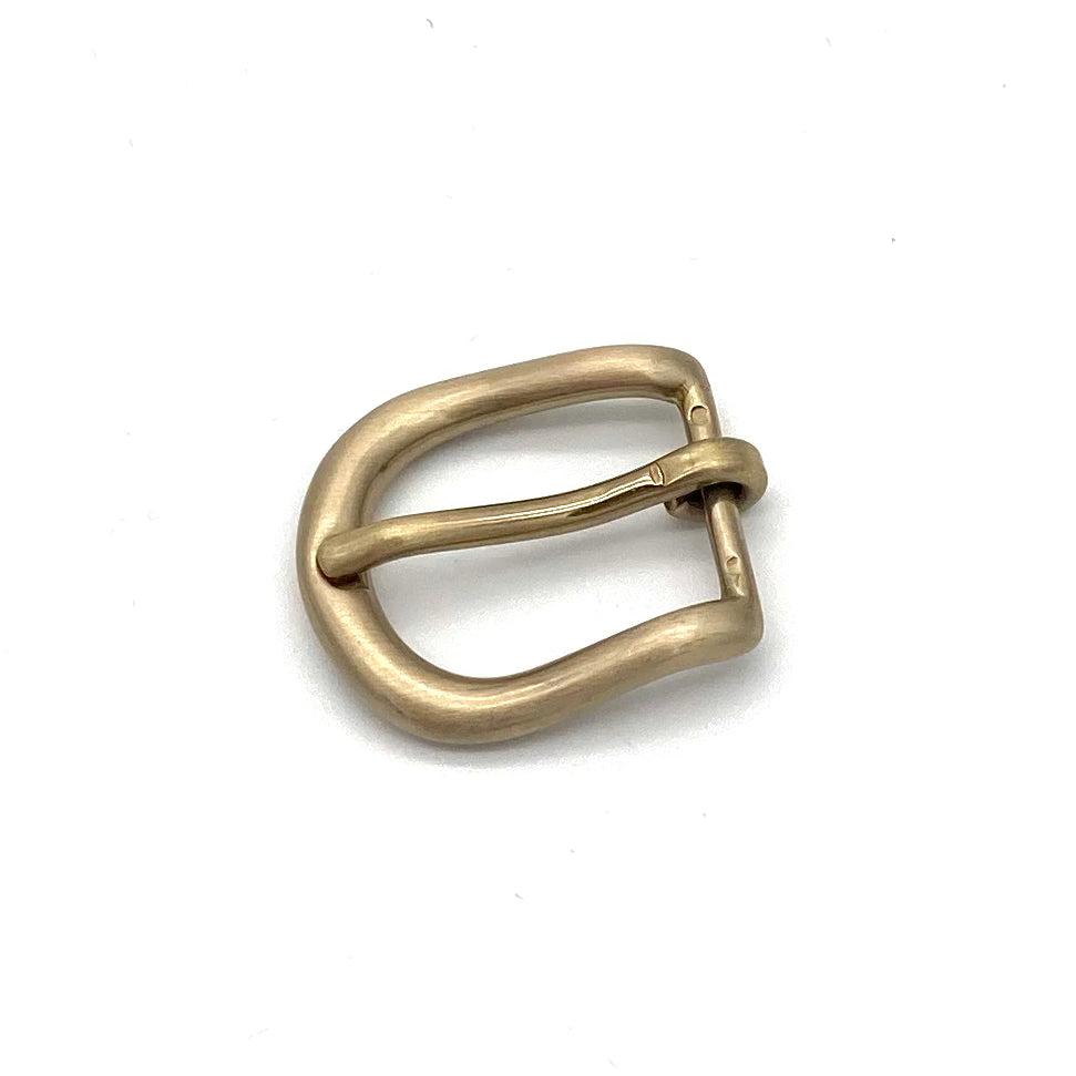 Gürtelschließe 20mm Dornschließe Gold