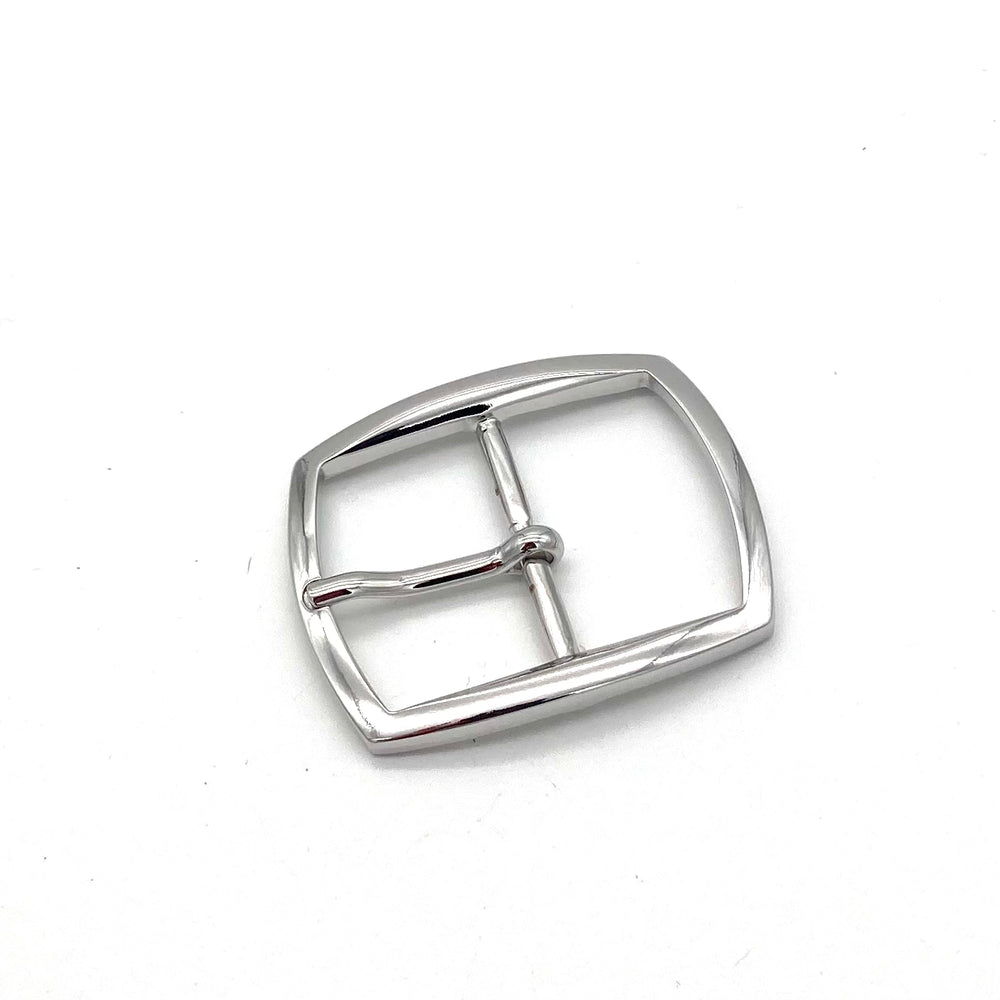 Gürtelschließe 40mm Dornschließe Edelstahl glänzend