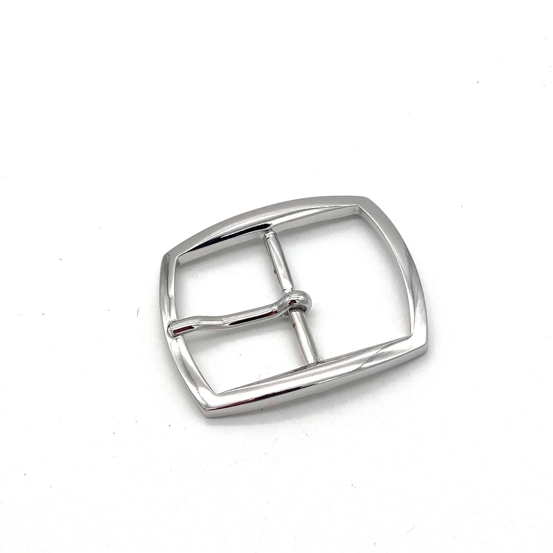 Gürtelschließe 40mm Dornschließe Edelstahl glänzend