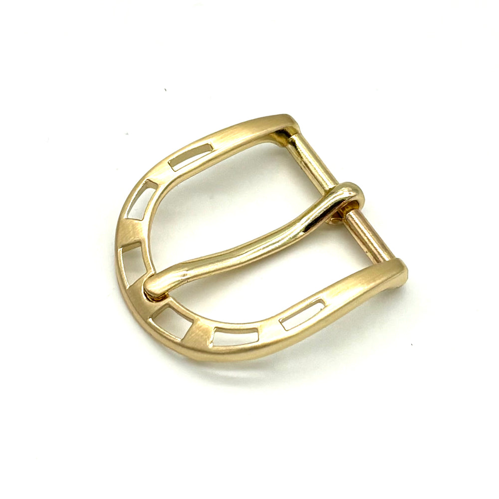 Gürtelschließe 40mm Dornschließe Gold