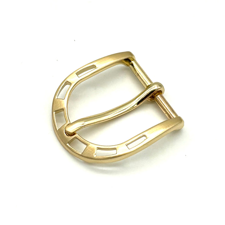 Gürtelschließe 40mm Dornschließe Gold
