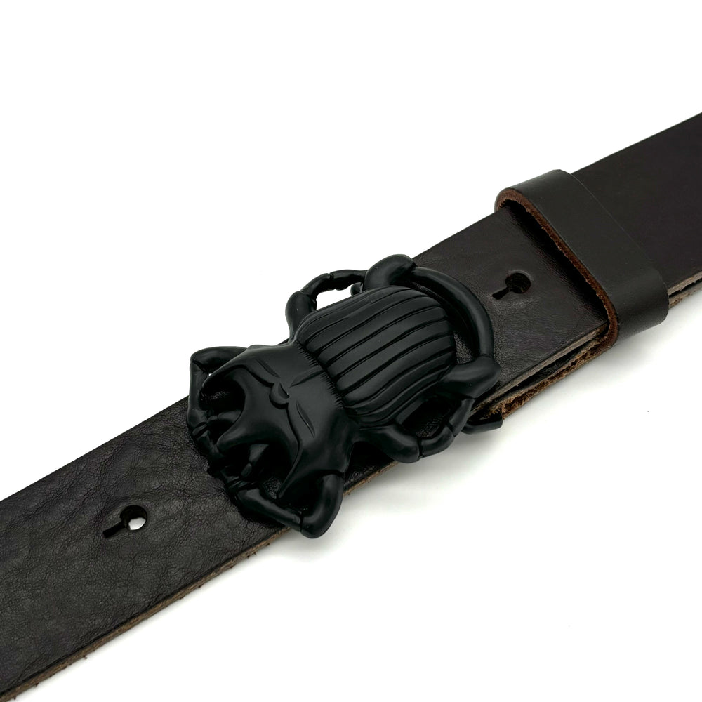 Gürtelschließe 40mm mit Hirschkäfer-Motiv
