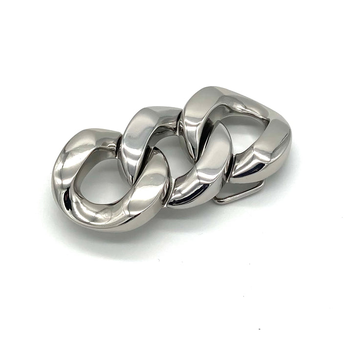 Buckle Kette 40 mm in Silbe
