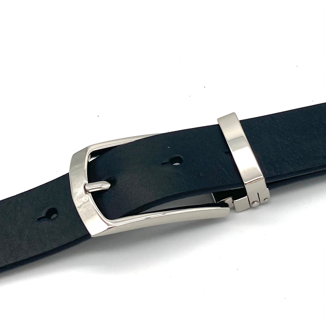 Klemmschließe 30mm Edelstahl poliert für Gürtel