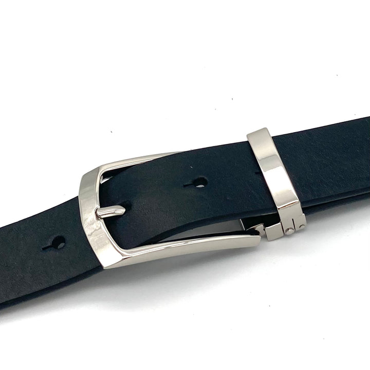Klemmschließe 30mm Edelstahl poliert für Gürtel