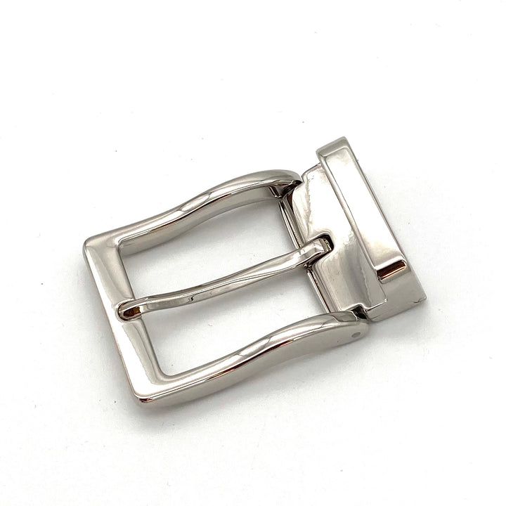 Klemmschließe 35mm Edelstahl mit Metallschlaufe