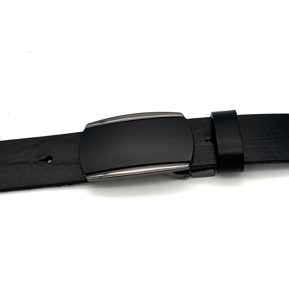 Geschwärzte Klemmschließe für 35mm Gürtel
