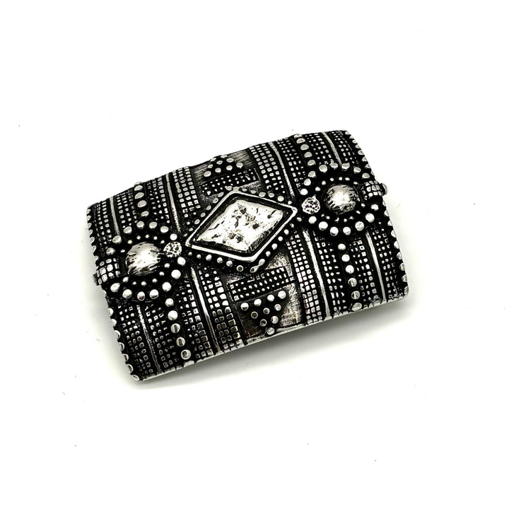 Knoten Buckle 40mm in Silber