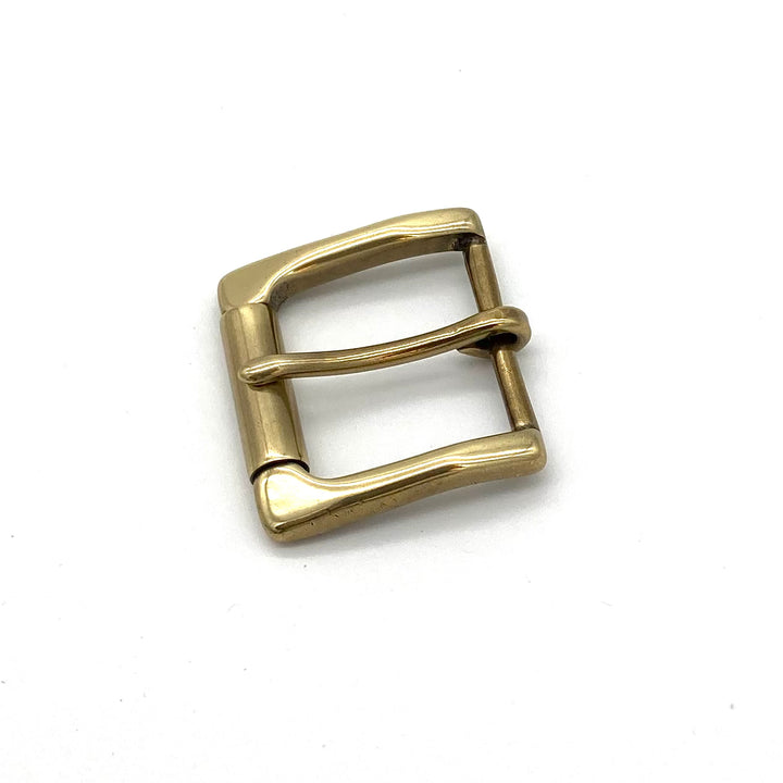 Rollschließe 35mm Gold glänzend für Druckknopfgürtel